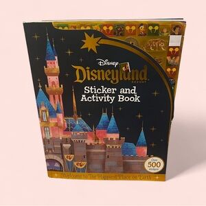 Disneyland Resort Activity & Sticker Book Kids Disney Book